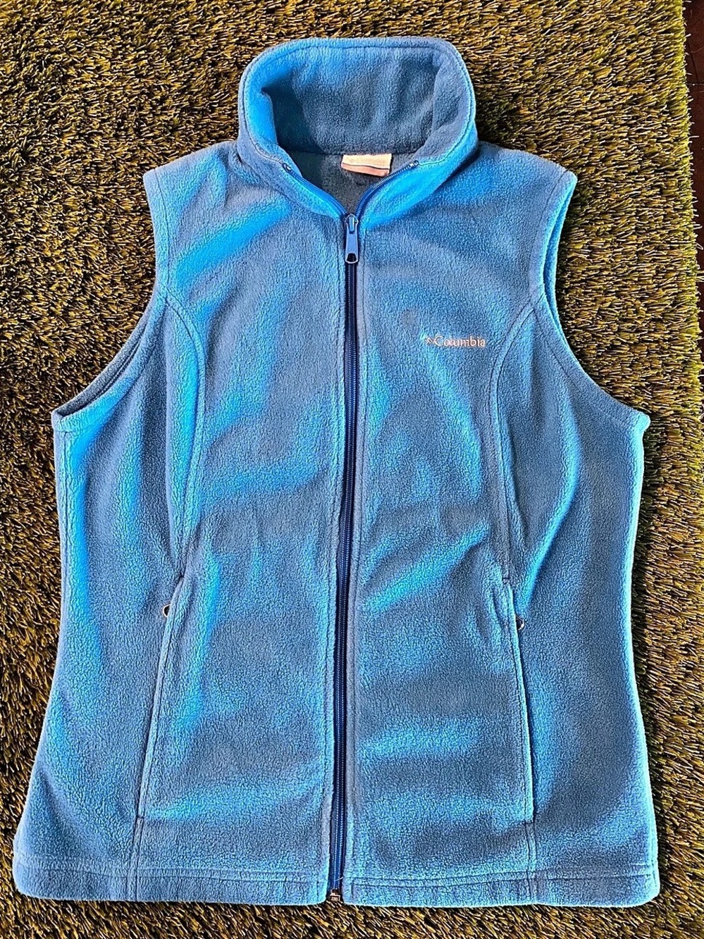 Columbia Women’s Benton Springs Vest Blue Fleece Vest